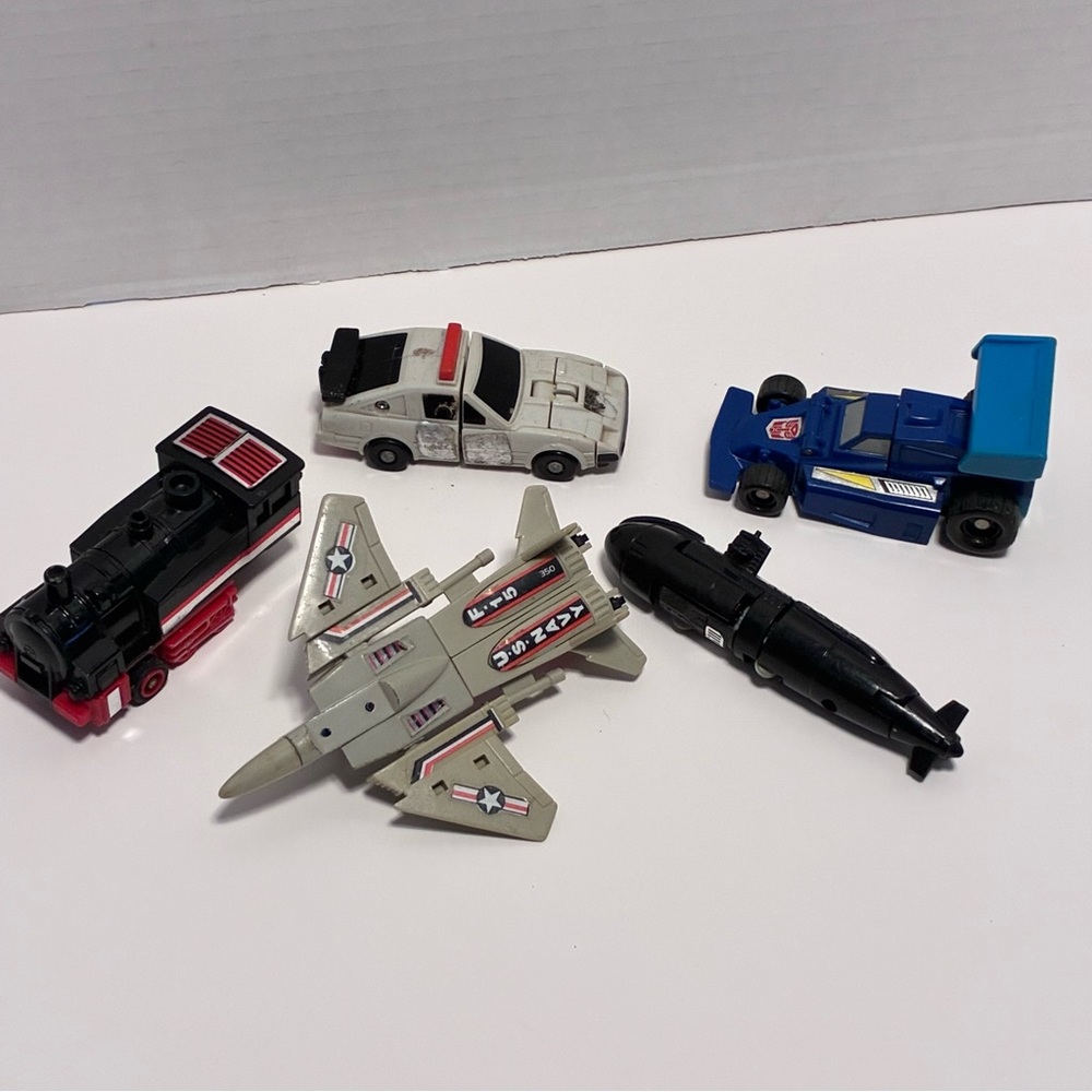 Vintage Toy Vehicle Set
